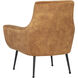 Aletta Nono Tapenade Gold Lounge Chair